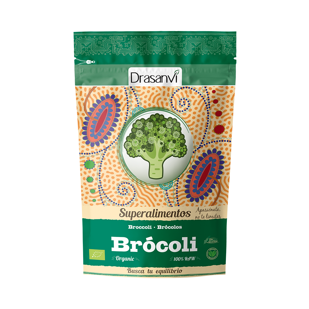 Broccoli Bio 150 Drasanvi - Doypack g Superfoods English Drasanvi