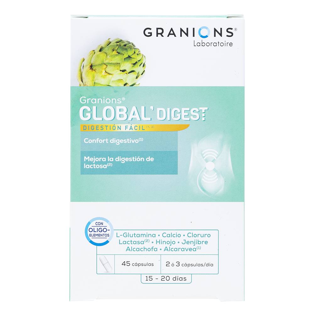Global digestivo 45 cápsulas Granions