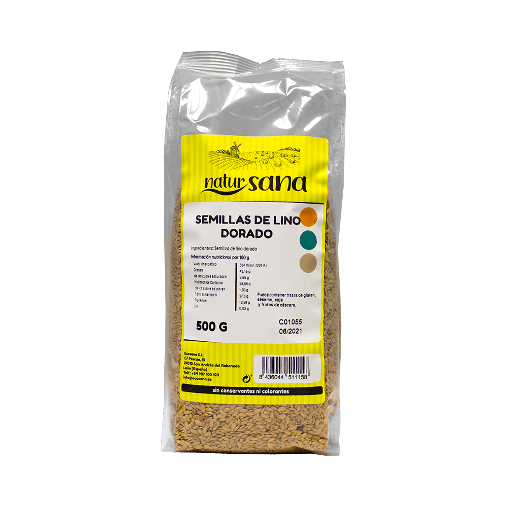 Semillas de lino dorado - Myco Foods