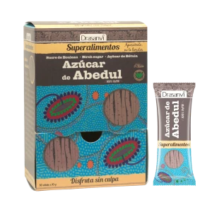 Azúcar de Abedul 30x10 g Sticks Superalimentos Drasanvi