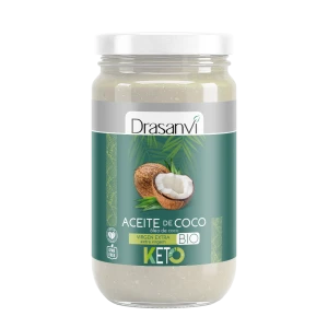Aceite de Coco Virgen Bio 500 ml Keto Drasanvi