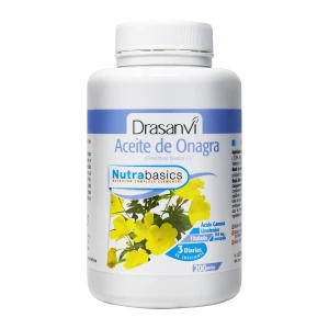 Aceite de Onagra 500 mg 200 Perlas Nutrabasics Drasanvi