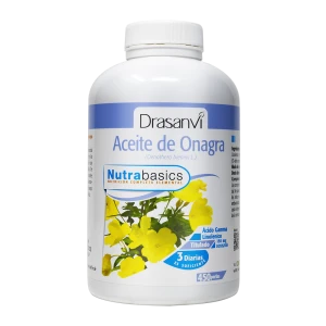 Aceite de Onagra 500 mg 450 Perlas Nutrabasics Drasanvi