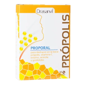 Própolis Proporal Mastigável 30 Comprimidos Drasanvi