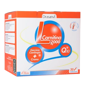 L-Carnitina 200 mg 20 Ampolas