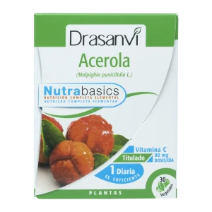 Acerola 30 Cápsulas Nutrabasics Drasanvi