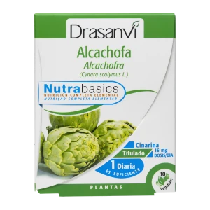 Alcachofra 30 Cápsulas Nutrabasics Drasanvi