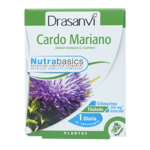 Cardo Mariano 30 Cápsulas Nutrabasics Drasanvi