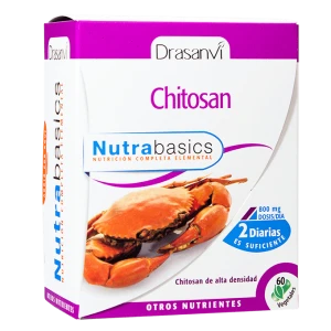 Quitosano 60 Cápsulas Nutrabasics Drasanvi
