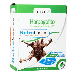 Harpagófito 60 Cápsulas Nutrabasics Drasanvi