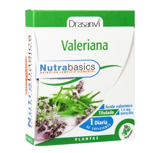 Valeriana 30 Cápsulas Nutrabasics Drasanvi