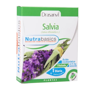 Salvia 30 Cápsulas Nutrabasics Drasanvi