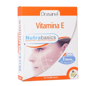 Vitamina E 30 Pérolas Nutrabasics Drasanvi