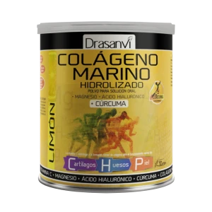 Colágeno Marino Hidrolizado, Magnesio, Cúrcuma sabor limón