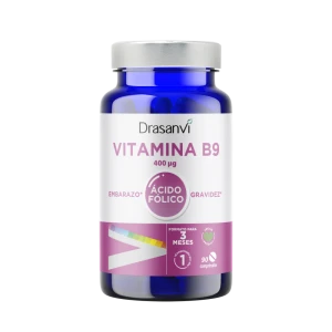 Vitamina B9 400 µg Ácido Fólico 90 Comprimidos Drasanvi
