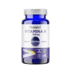 Vitamina H 500 µg Biotina 90 Comprimidos Drasanvi