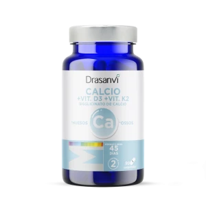Mineral Cálcio + Vitamina D3 + Vitamina K2 90 Comprimidos Drasanvi