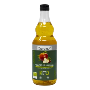 Vinagre de maçã não filtrado Bio 750ml Keto Drasanvi