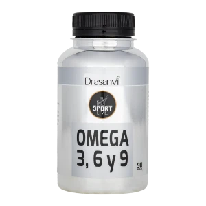 Ómega 3, 6 e 9 1000 mg 90 Pérolas Sport Live Drasanvi