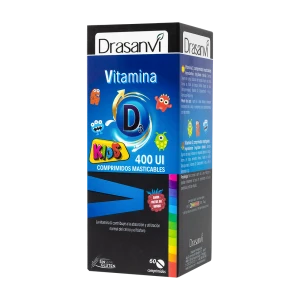 Vitamina D3 Kids 400 UI 60 Comprimidos Masticables Drasanvi