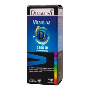 Vitamina D3 2400 UI 90 Comprimidos Drasanvi