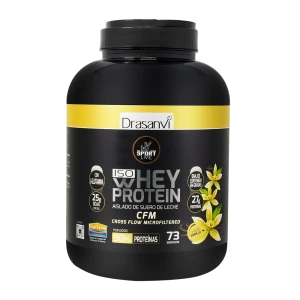 Whey Protein Isolada Sabor Baunilha 2,2 Kg Sport Live Drasanvi