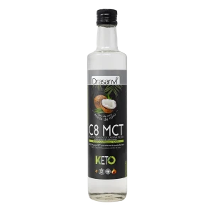 Aceite MCT Coco Puro 100% C8 500 ml Keto Drasanvi
