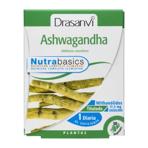 Ashwagandha 30 Cápsulas Nutrabasics Drasanvi