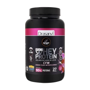Whey Protein Isolado Sabor Iogurte de Morango 800 g Sport Live Drasanvi