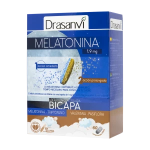Melatonina Bicapa 60 Comprimidos Drasanvi