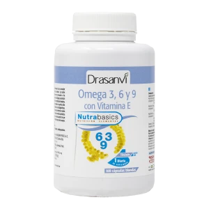 Omega 3-6-9 1000 mg Bote 100 Perlas Nutrabasicos Drasanvi
