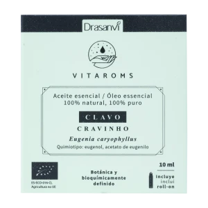 Aceite Esencial Clavo BIO 10 ml Vitaroms Drasanvi