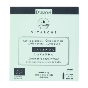 Aceite Esencial Lavanda Bio 10 ml Vitaroms Drasanvi