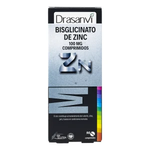 Mineral Bisglicinato de Zinc 90 Comprimidos Drasanvi