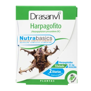 Harpagofito con Vitamina C 60 Cápsulas Nutrabasics