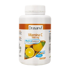 Vitamina C 1000 mg 90 cápsulas Nutrabasicos