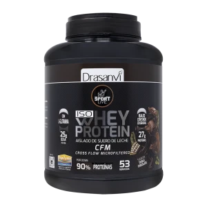 Whey Protein Isolado Duplo Chocolate 1,6 Kg Sport Live Drasanvi
