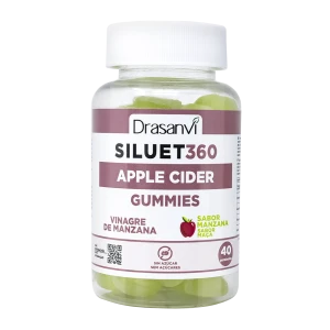 Siluet 360º Vinagre de Maça 40 gomas Drasanvi