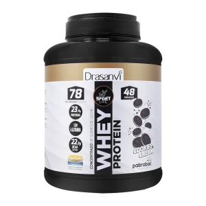 Whey Protein Concentrada Cookies & Cream de 1,45 kg Sport Live