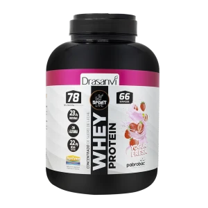 Whey Protein Concentrada Iogurte de morango de 2 kg Sport Live