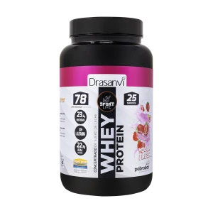 Whey Protein Concentrada Iogurte de morango de 750 g Sport Live