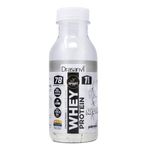Botella monodosis whey protein concentrada neutra 30 g