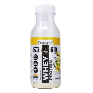 Botella monodosis whey protein concentrada vainilla 30 g
