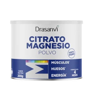 Mineral Citrato Magnésio Pó 200g Drasanvi