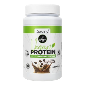 Proteína Vegetal Cappuccino 600 g Sport Live Drasanvi