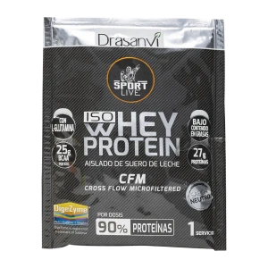 Monodosis Whey Protein Aislado Sabor Neutro 30 g Sport Live