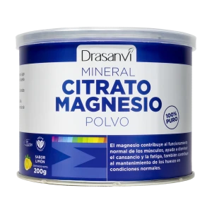 Mineral Citrato Magnesio Sabor Limón Polvo 200g