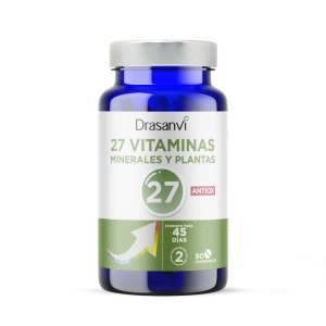 27 Vitaminas + Minerais Antiox 90 Comprimidos Drasanvi