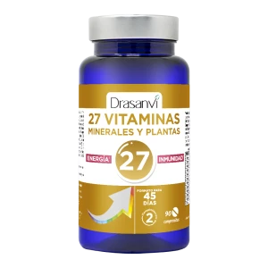 27 VITAMINAS + MINERALES ENERGÍA E INMUNIDAD