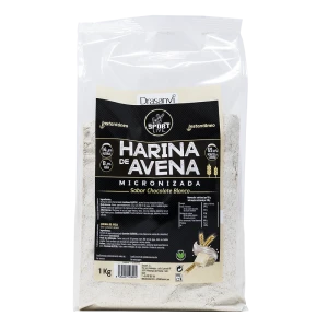 Harina de Avena Sabor Chocolate Blanco 1 Kg Sport Live